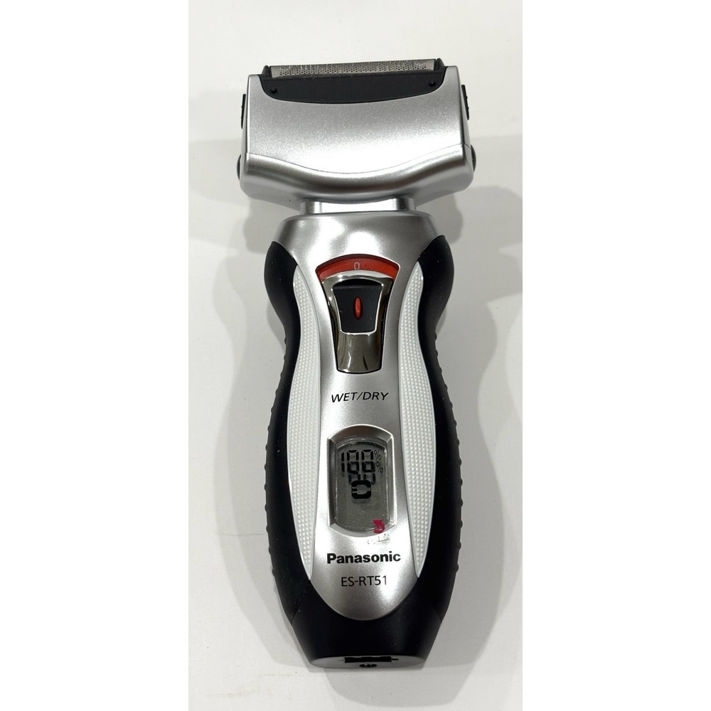 Panasonic ES-RT51-S Wet Dry 3-Blade Rechargeable Electric Shaver w/ Charger - Picture 3 of 14